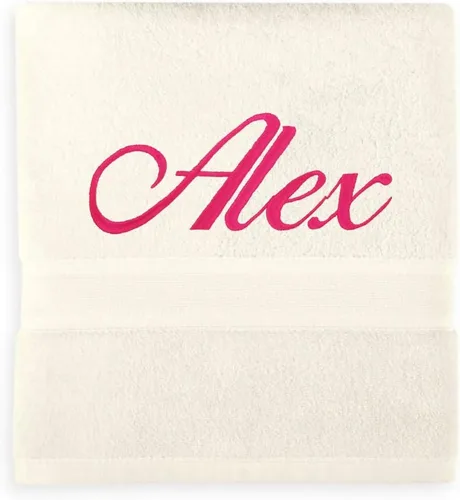 Miniatura 2 de Liberty21 Juego de toallas de baño y manos personalizadas con monogramas. Toallas bordadas personalizadas. El juego incluye 1 toalla de baño y 1