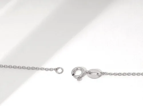 Miniatura 5 de Tienda Essentials Collar de plata de ley chapada en platino o oro hecho con circonitas Infinite Elements (anteriormente colección Tienda)
