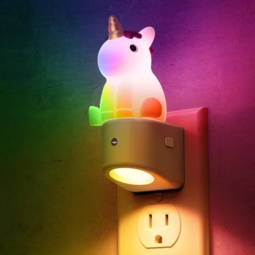 Miniatura 14 de L LOHAS LED - Luz nocturna enchufable para niños, luces nocturnas 3D de cachorros lindas con sensor de atardecer a amanecer, 1600K/2700K/5000K 3CCT