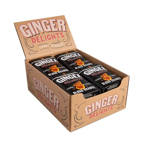 Miniatura 2 de Big Sky Ginger Delights - Mentas de naranja sanguina, paquete de 12