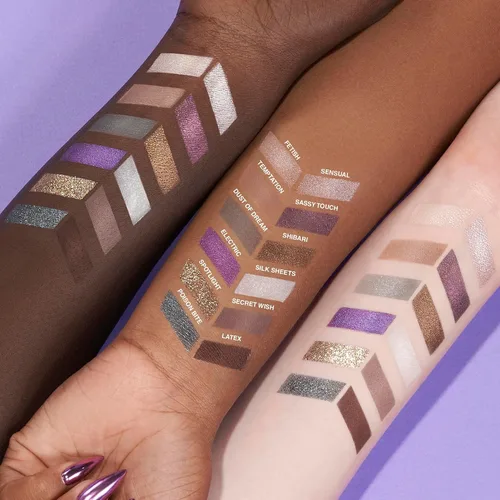 Miniatura 8 de SELESTIA BEAUTY Paleta de sombra de ojos de maquillaje Mother of Lights - 12 tonos mezclables con acabados mate y brillante - Paleta de sombras