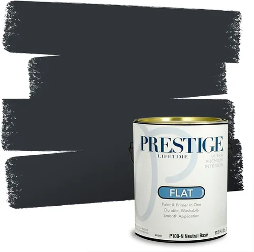 Miniatura 50 de Prestige Paints - 2 en 1, pintura base y pintura de exterior, P500-N-SW7020 SW6991-PCM
