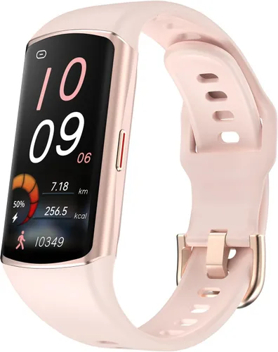 Miniatura 8 de Reloj inteligente Monitor de actividad física con monitor de frecuencia cardíaca 24/7, oxígeno en sangre, presión arterial, seguimiento del sueño