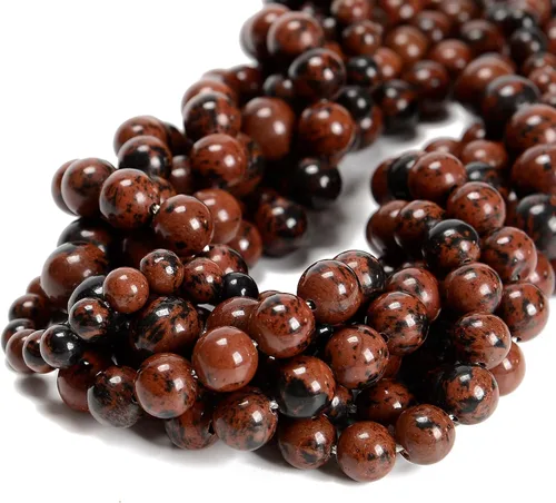 Miniatura 48 de 65 cuentas de jade blanco de 0.236 pulgadas, piedra natural, piedras preciosas redondas auténticas para hacer pulseras de bricolaje, joyas, cuerdas