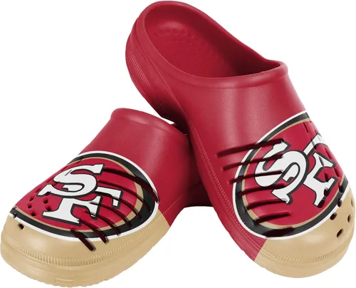 Miniatura 37 de FOCO - Sandalias de agua de jardín con logotipo de equipo de la NFL, para hombre, pantuflas, zuecos