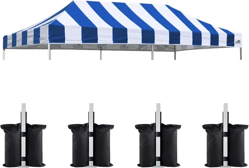 Miniatura 47 de Eurmax USA toldo desplegable de repuesto, cubierta superior para tienda de campaña, armado instantáneo, solo la cubierta superior, 4 bolsas