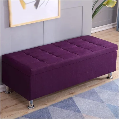 Miniatura 5 de Storage Benches Rectangular Sofa Stool Shoeshine Stool Bedside Stool Multifunctional Storage Storage Stool Dressing Room Fitting Room Stools Shoes