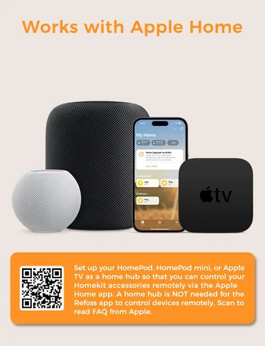 Miniatura 8 de Refoss Las bombillas inteligentes funcionan con Apple HomeKit, bombillas inteligentes que cambian de color compatibles con Siri, Alexa y Google
