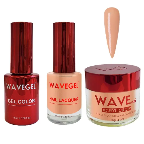 Miniatura 78 de WAVEGEL - Juego de gel de remojo, laca de uñas y polvo acrílico y polvo de inmersión a juego - Colección Queen - #015 Noble Men