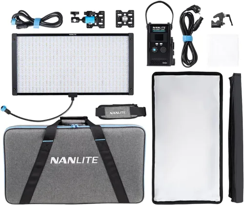 Nanlite PavoSlim 120C Incluye caja de luz y caja de huevos, lumenradio