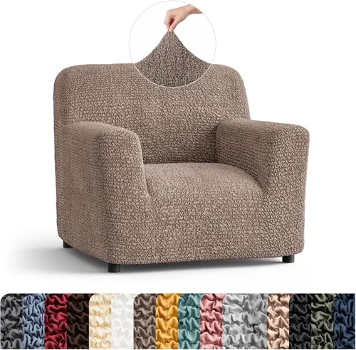 Miniatura 32 de Fundas elásticas de sofá prémium para sofá, funda para silla, lavable, apta para perros y mascotas, fundas elásticas de poliéster para sofá biplaza