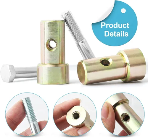 Miniatura 6 de Nuevo Mejorado Compatible con Tapco Brake Parte #11398 Kit de Tapón de Mango de Dobladillo Repuesto de Reparación de Freno de Revestimiento Pernos