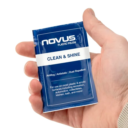 Miniatura 9 de Novus 7022 Plastic Clean & Shine #1 1 paquete de tamaño de muestra