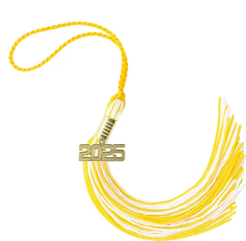Miniatura 460 de Borla de graduación Aqua 2022, todos los colores escolares disponibles, fabricada en Estados Unidos