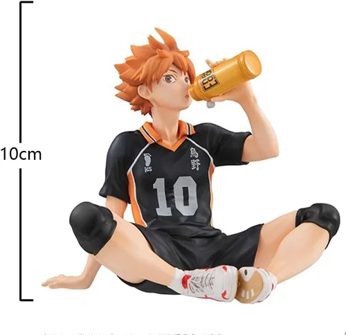 Miniatura 2 de QAHEART Shoyo/Tobio Kageyama Figura de Modelo de Niño en Posición Sentado, Modelo de Muñeco de PVC, Adornos de Escritorio
