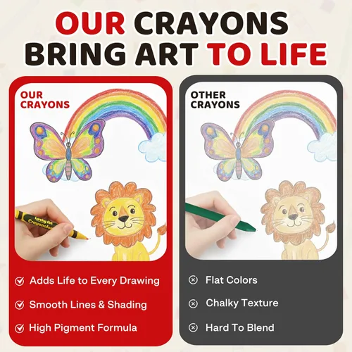 Miniatura 5 de Paquetes de crayones para recuerdos de fiesta para niños, 20 juegos de 4 crayones (80 unidades), 3.5 pulgadas, no tóxicos, de tamaño estándar, a