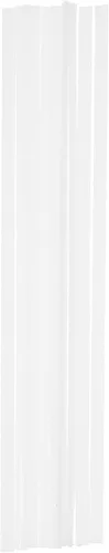 Miniatura 24 de MECCANIXITY Varillas de soldadura de plástico de 13.2 pulgadas, varillas redondas de doble hebra, varillas de soldadura ABS para soldador de Blanco