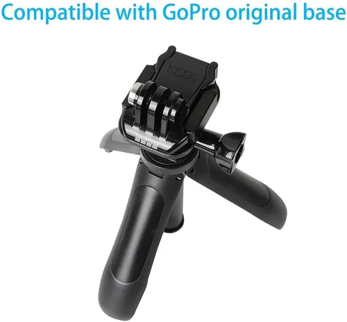 Miniatura 7 de PellKing Base de liberación rápida para trípode compatible con GoPro Hero 13 12 11 10 9 8 7 6 5 4 Session Max, Insta360 One R, DJI Osmo Action 5 4 3