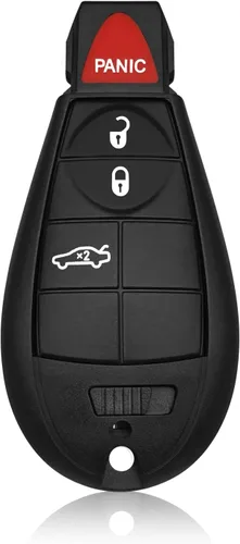 Repuesto para Dodge Charger Magnum Jeep Grand Cherokee Chrysler 300 Control remoto M3N5WY783X 4 botones 433MHz
