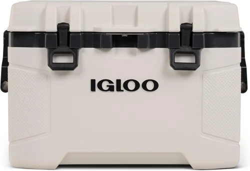 Igloo Trailmate Cooler | Cofre de hielo con carcasa dura aislada Hueso de 50 cuartos