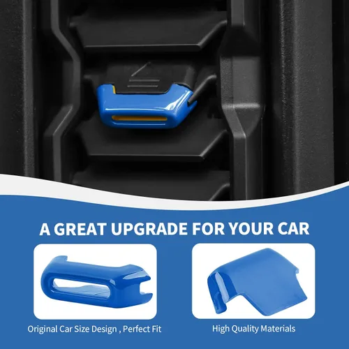 Miniatura 6 de RAZPOY para Bronco - Ajuste de salida de aire acondicionado 4 piezas, cubierta de ventilación de salida de aire central compatible con accesorios