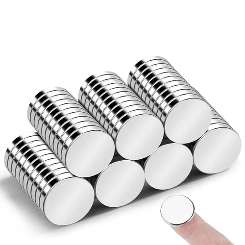 Miniatura 15 de TRYMAG Imanes, 20 imanes de neodimio fuertes para manualidades, imán de alta resistencia, pequeño imán redondo para refrigerador para oficina