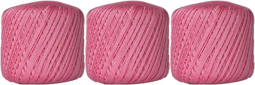 Miniatura 119 de Hilo de croché Threadart, 100 % algodón, talla 10 Rosa