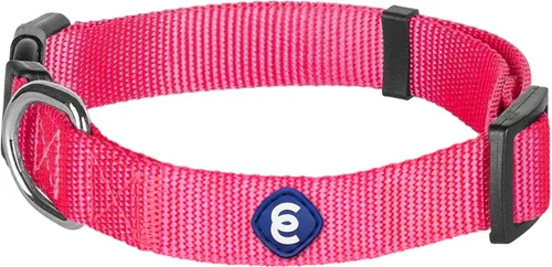 Miniatura 22 de Blueberry Pet Essentials - Collar ajustable para perro en turquesa Collares para perros medianos y grandes Nylon ecológico para cachorros machos