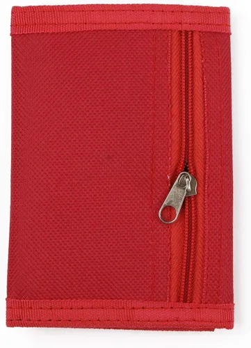 Miniatura 4 de Cartera de lona triple RFID para deportes al aire libre para hombres lindo monedero con cremallera y bolsillo frontal para niños color camuflaje