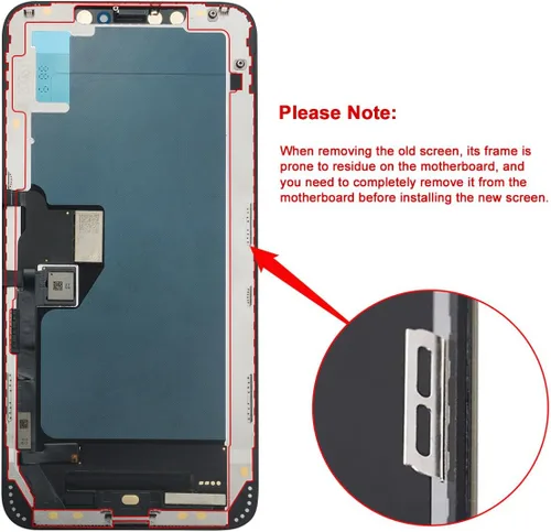 Miniatura 6 de [OLED] para iPhone Xs MAX Reemplazo de pantalla de 6.5 pulgadas [NO LCD] Pantalla 3D Touch Frame Asamblea Digitalizador para Modelo A1921, A2101