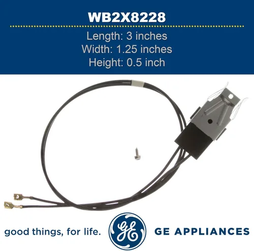 Miniatura 4 de GE WB2X8228 Kit de receptáculo y cable de elemento OEM genuino para cocinas eléctricas GE