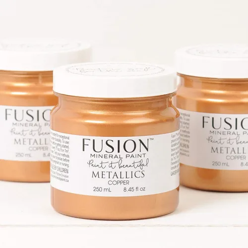 Miniatura 4 de Fusion Mineral Paint Metálicos (8.5 fl oz, Oro Vintage)