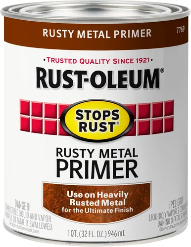 Miniatura 12 de Pintura en aerosol para detener la corrosión de metales llanos oxidados Rust-Oleum 7769830, 12 onzas., 7769830