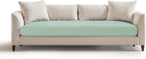 Miniatura 15 de SUBRTEX Funda Deslizable para Sofá RV de Múltiples Asientos Fundas Protectoras Loveseat Elástica Duradera Sofá Spandex Elástico Protector de Muebles