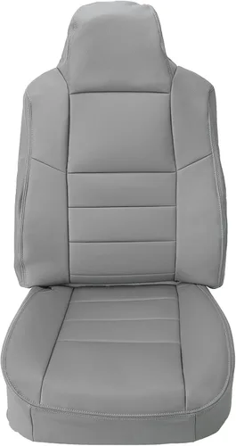 Miniatura 5 de ECOTRIC Juego de fundas para asientos delanteros y traseros con inclinación Compatible con Ford F250 F350 Lariat XL FX4 & XLT Regular Super y cabina