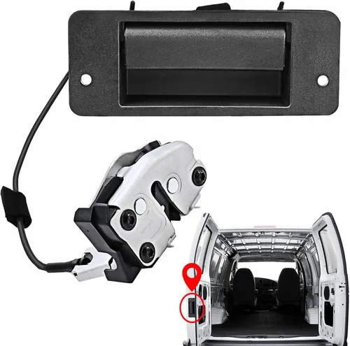 Miniatura 12 de Yinlowa Ensamblaje de bloqueo de la puerta del lado del pasajero delantero derecho compatible con Ford F250 F350 1992-1997, Ford F150 Bronco