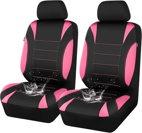 Miniatura 21 de CAR PASS Fundas de Asiento de Coche Impermeables Juegos Completos, Fundas de Asiento de Ajuste Universal para Coches, Juego de Fundas de Asiento