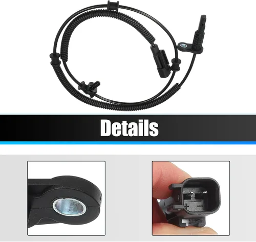Miniatura 5 de X AUTOHAUX 2 unids ABS Sensor de velocidad de rueda trasera izquierda derecha Sensor de freno ABS para Ram 1500 2013-2018 para Ram 1500 Classic