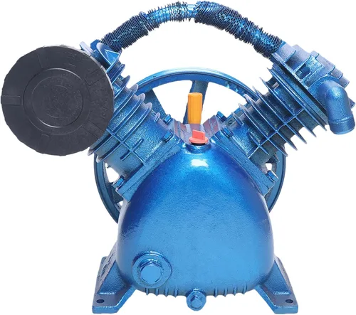 Miniatura 11 de Cabezal de bomba de compresor de aire 175PSI 3HP Cabezal de bomba de compresor de aire de doble cilindro, cabezal de compresor de aire universal