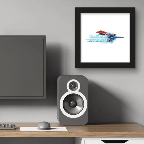 Miniatura 5 de Trends International Gallery Pops DC Comics Superman - Póster gráfico de pared de hombre de acero, 12 x 12 pulgadas, versión enmarcada en negro