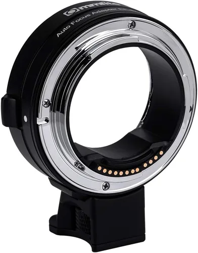 Miniatura 6 de Adaptador de lente Commlite CM-EF-EOS R, adaptador de montura EF a R con enfoque automático electrónico para lentes Canon EF/EF-S a cámaras sin