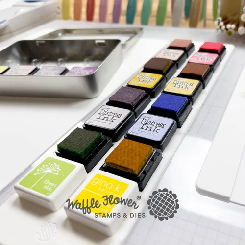 Miniatura 4 de Waffle Flower Mini soporte para almohadilla de tinta