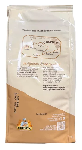 Miniatura 5 de Antico Molino Napoli Antimo Caputo Harina de pizza, sin gluten, 2.2 libras (paquete de 4)