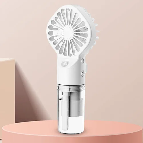 Miniatura 2 de Ventilador de nebulización portátil de mano, ventilador de rociador personal de nano pulverización, ventilador de pulverización para niñas, mujeres