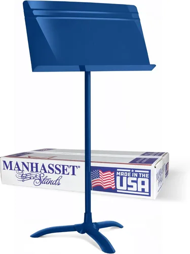 Miniatura 17 de Manhasset Soporte de música para partituras - Modelo 48 Symphony - Soporte Manhasset duradero y duradero - Altura ajustable - 26" a 48" - Fabricado