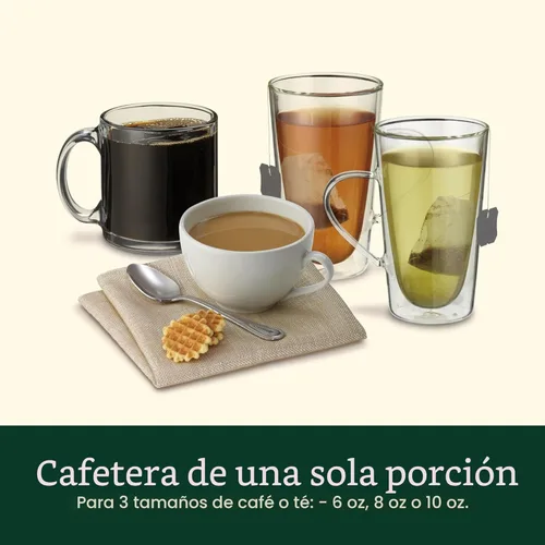Miniatura 2 de Cuisinart Cafetera, Servicio Individual Depósito de 72 Onzas Máquina de Café de Cápsulas, Preparación Programable y Dispensador de Agua Caliente, 3