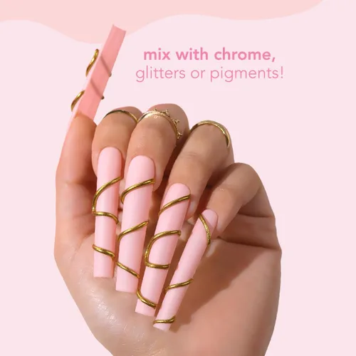 Miniatura 3 de Kiara Sky Uñas profesionales *NUEVO* Gel flexible (gel de moldeo transparente transparente para arte de uñas)