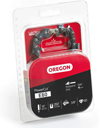Miniatura 4 de Oregon E60 PowerCut - Cadena de motosierra de 16 pulgadas, se adapta a Husqvarna, Stihl, Echo