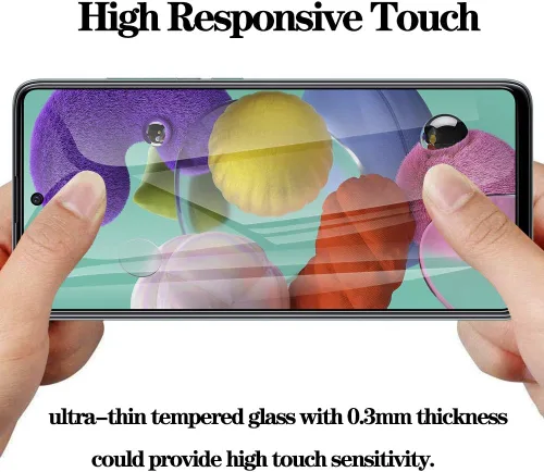 Miniatura 5 de [Paquete de 2] para Samsung Galaxy S20 FE / A53 / A52 / A51 Protector de pantalla de privacidad de vidrio templado antiespía