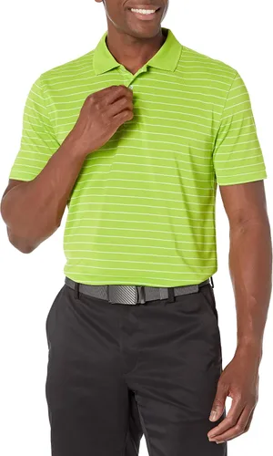 Tienda Essentials - Camiseta de golf tipo polo entallada y de secado rápido para hombre